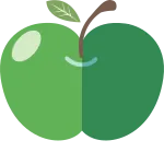Apple Part 2 SVG Icon